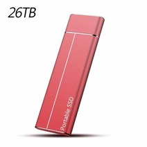 휴대용 1 테라바이트 2 SSD 4 16 외장 하드 드라이브 유형-C USB 3.1 노트북 용 고속 8 저장 디스크 케이, 07 30TB Red