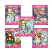 [뽀로로] NEW리틀미미 5종 (택1)/신데렐라/인어공주/백조의호수/빨간망토/엘리스, 상품선택:백조의호수