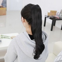 [지더블유]지더블유 포니테일 집게 가발 자바니즈 JP://JP1F28C5 가발 여성가발 패션가발 반가발 부분가발, 1, 내츄럴브라운