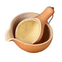선술집바가지 표주박 청주 나무 조롱박 가정용 술집, 작은둥근국자