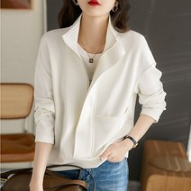 봄가을 맨투맨 티셔츠 온지퍼