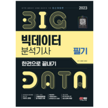 (시대) 2023 빅데이터분석기사 필기 한권으로 끝내기 정혜정, 3권으로 (선택시 취소불가)