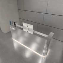 스텐 카운터 상점 인포 프론트 데스크 철제 계산대, 골드 스테인레스 스틸 100x60x100cm