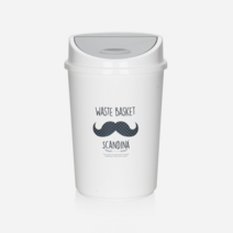 샤바스 스칸디나 라운드 원형 휴지통 중, 8개