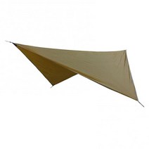 타프쉘 Tent Waterproof Awning Sunshade Ultralight 360cm x 290cm Tarp Shade Outdoor Camping Hammock Rain, [01] Camel