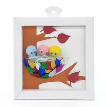 종이액자 만들기/새집, 본상품