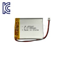 JP 453442 650mAh KC인증 리튬폴리머배터리, 1개