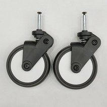 Yoya 유모차 바퀴 타이어 휠 호환 내구성 유모차 용품, Front Wheel 2EA