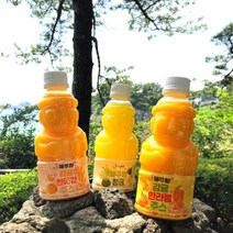 [제주향] 한라봉 천혜향 청귤 착즙주스 8병SET 3종택1, 감귤천혜향주스 330ml 8병