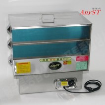 사각 스팀찜기 업소용찜기 전기 무식깡 (중) SET, 상세 참조