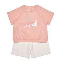 [밍크뮤]SC (OR) 도도트레이닝 (3337067202) 백일돌선물 상하복 외출복겸용 어린이집