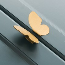 모던 엔틱 골드 가구손잡이 싱크대 손잡이, 01.버터플라이 손잡이_좌