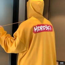 가바바 남성 빅사이즈 후드티 빅 심슨 친구들 박시핏 후드티 G54517