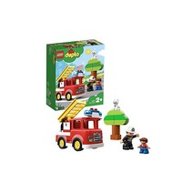 레고 (LEGO) 듀프로 빛나다! 울린다! 소방차 10901 교육완구 블록 장난감 남자아이 차