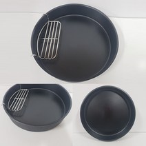 풍년주방 원 등심판 (고기판 구이판 코팅불판 원형불판 가스용불판) (부르스타 일구렌지 인덕션 언더렌지에 사용가능), 1개, 원등심망