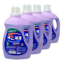 국민세제 겔타입 액체세제 3L*4EA 세탁세제, 3box, 12L