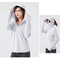 자외선차단 낚시복 비치웨어 스포츠웨어 의류, 여성용, XL, 파스텔블루