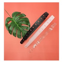 옷걸이 연결 스트랩 3종 (투명 플랙 화이트) 공간활용 연결고리, 화이트