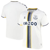 Hummel 에버튼 Third Kit 2122 축구 저지 유니폼 선수번호선택