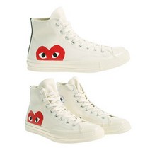 꼼데가르송 [COMME DES GARCONS] 22FW 척테일러 컨버스 하이탑 아이보리 AZ-K112-001-2
