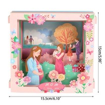 38 스타일 수레 팝업 관람차 케이크 문 얼음 성 인사말 카드 발렌타인 크리스마스 봉투 생일 초대장, 38 38
