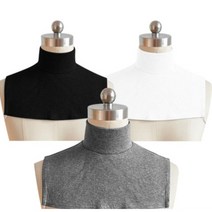 성인 페이크 목만있는 무지 목폴라 남자 여자 겨울 목토시 공갈 반목폴라 훼이크 폴라