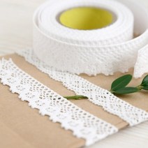 잼보 레이스 접착테이프 화이트(10)