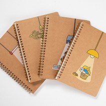 회원 수첩 관리 업무 필기 스프링 미니 노트, NABEEONEPOINT