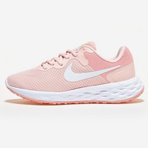 나이키 루볼루뎐 6 베이비핑크 화이트 우먼스 런닝화 여성 nike 데일리 편안한 가벼운 조깅화 러닝화 워킹화 여자 헬스장 신발 추천