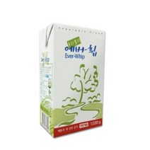 에버휩 휘핑크림 가당 1030g X 6개/생크림 베이킹 커피휘핑(아이스박스무료), 168개