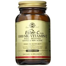 솔가 에스터-C 플러스 1000 mg 비타민 C 60 타블렛, 1병, 60정