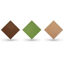 파파스 논슬립 흡착 타일 카페트 강아지 매트 퍼즐매트, 타일카페트45x45(브라운)