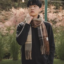 벤디스 커플 머플러 클래식 체크 목도리 w343