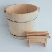 편백나무 족욕통 발 족욕기 가정용 원목족탕기 심신, 30CM족욕통+의자