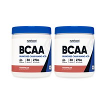 뉴트리코스트 BCAA 헬스보충제 워터멜론, 2개, 262g