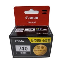 캐논 Mommy Photo TS5170 정품잉크 검정 8ml (PG-740), 1개