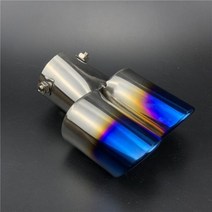 배기 머플러 파이프 자동차 액세서리 튜브 케이스 Kia Rio K2 K3 K5 K4 K9 K900 KX3 KX5 KX7 Cerato Soul Forte Sportage, A type Straight Blue