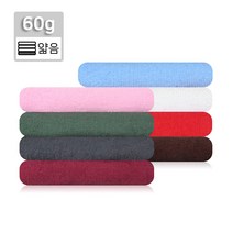 국산 소형 60미용(32x70cm 60g) 순면 업소용 수건 타올 피부관리실 미용실 피트니스센터 헬스장 땀수건, 빨강