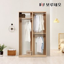 보루네오 리타 시스템행거 드레스룸 1200 A세트, 01내츄럴오크