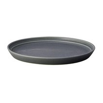 킨토 KINTO 포그 플레이트 200mm(7.9인치) 다크 그레이 전자레인지 및 식기세척기 사용 가능 26366, dk grey