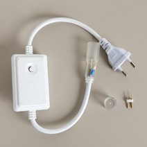 바보사랑 LED 네온360 전원코드선 (칼라용) 전구 TRDELB .플라워트리