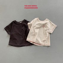 아동 고유 도깨비 티 유아 베베 아기 주니어 키즈 봄 여름 가을 남아 여아 티셔츠 반팔 상의 외출복 등원룩