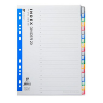 알파 PP 20분류 인덱스 간지 A4 AI6927, 2p