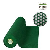초면애 수영장 장마매트 미끄럼방지 잘라쓰는 앤트랩 육각매트 120x100cm 4mm, 그린, 1개