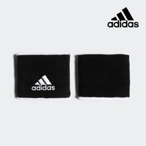 아디다스 테니스손목 밴드 S, 블랙