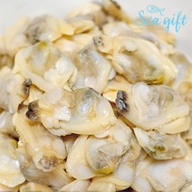 [씨기프트]급냉 생 바지락 피바지락 600g+600g 해감 손질 조개 육수 탕, 자숙바지락살 1kg(200g X5개)