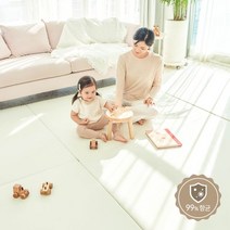 소브 베리2단폴더매트 240x140x4cm 놀이방 층간소음 유아 아기 복도 거실 매트, 단품