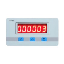 3차원측정기 3차원 미니 LCD 디지털 카운터 모듈 DC/AC5V ~ 24V NPN 및 PNP 신호 인터페이스가있는 전자 적, 한개옵션0