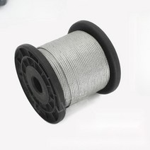 강선 스텐강선 철사 스테인레스 고정 와이어로프 와이어줄 스텐와이어, 1mm, 100m