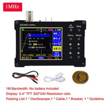 휴대용 태양열발전기 배터리 캠핑 차박 전원 충전기 ZEEWEII DSO154Pro 320*240 Resolution 2.4-inch TFT C, 01 1MHz